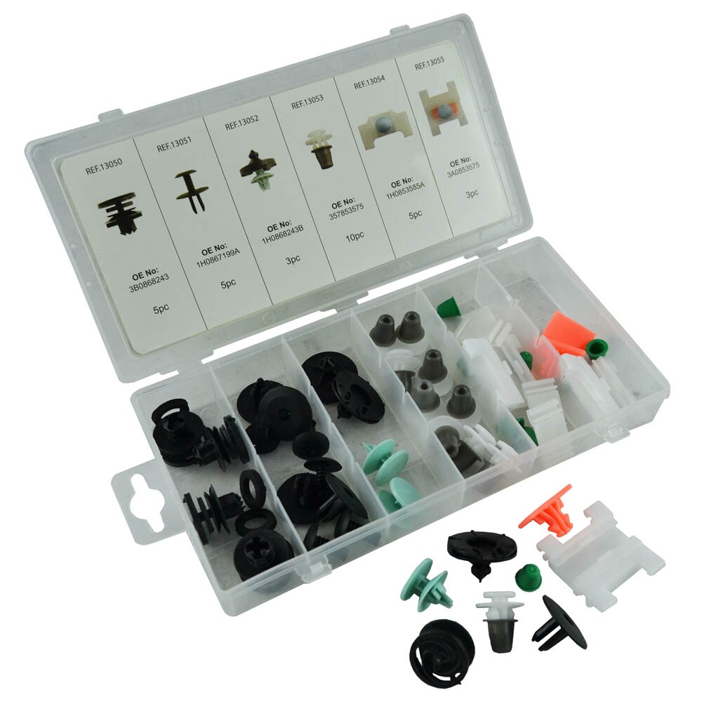 Trusa clipsuri de plastic Audi 31 bucati, JBM