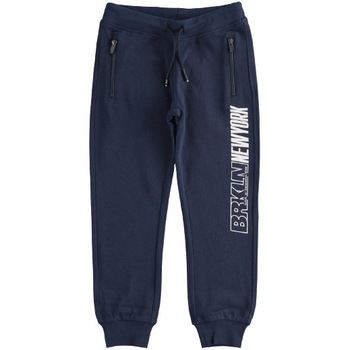 Pantaloni baieti Ido, bleumarin cu alb, 10 ani Pantaloni baieti Ido, bleumarin cu alb, 10 ani