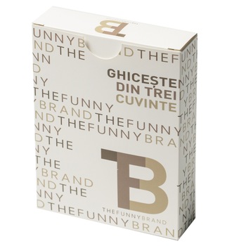 Joc The Funny Brand - Ghiceste din trei cuvinte Joc The Funny Brand - Ghiceste din trei cuvinte