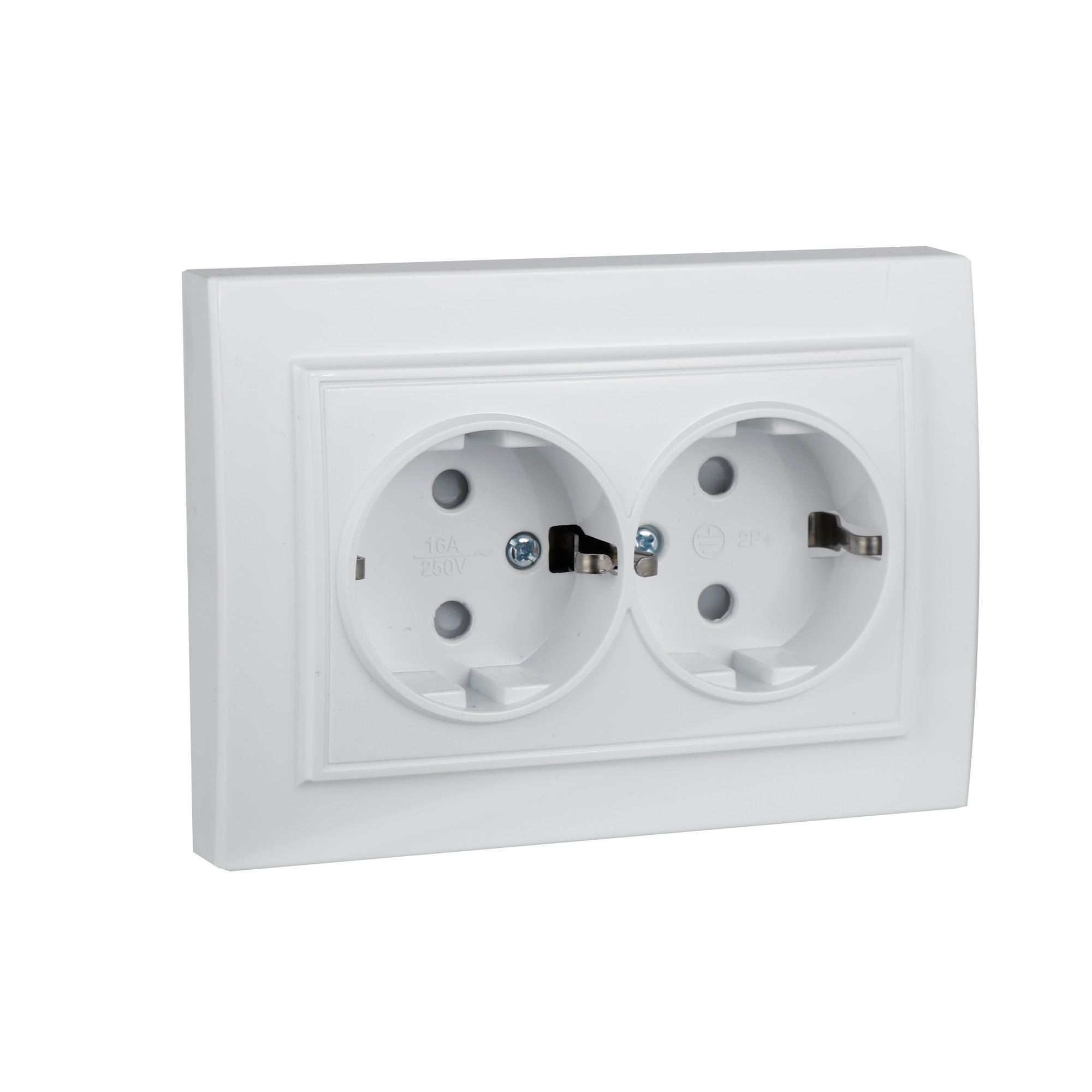 Priza dubla,protectie copii,schuko,Smack