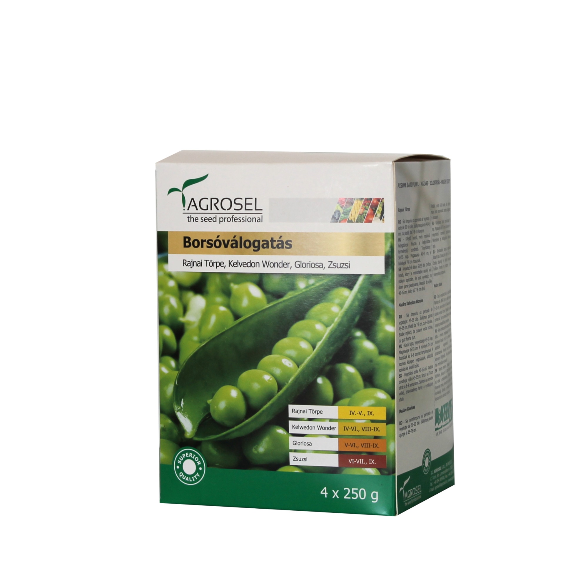 Seminte Mazare selectie , AGROSEL, 1 kg