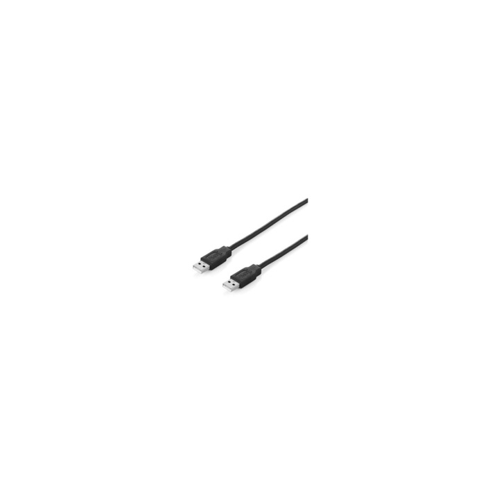 Equip USB 2.0 A-A kábel, apa/apa, duplán árnyékolt, 1,8m