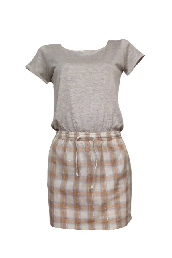 Rochie scurta, Bumbac, M, Multicolor