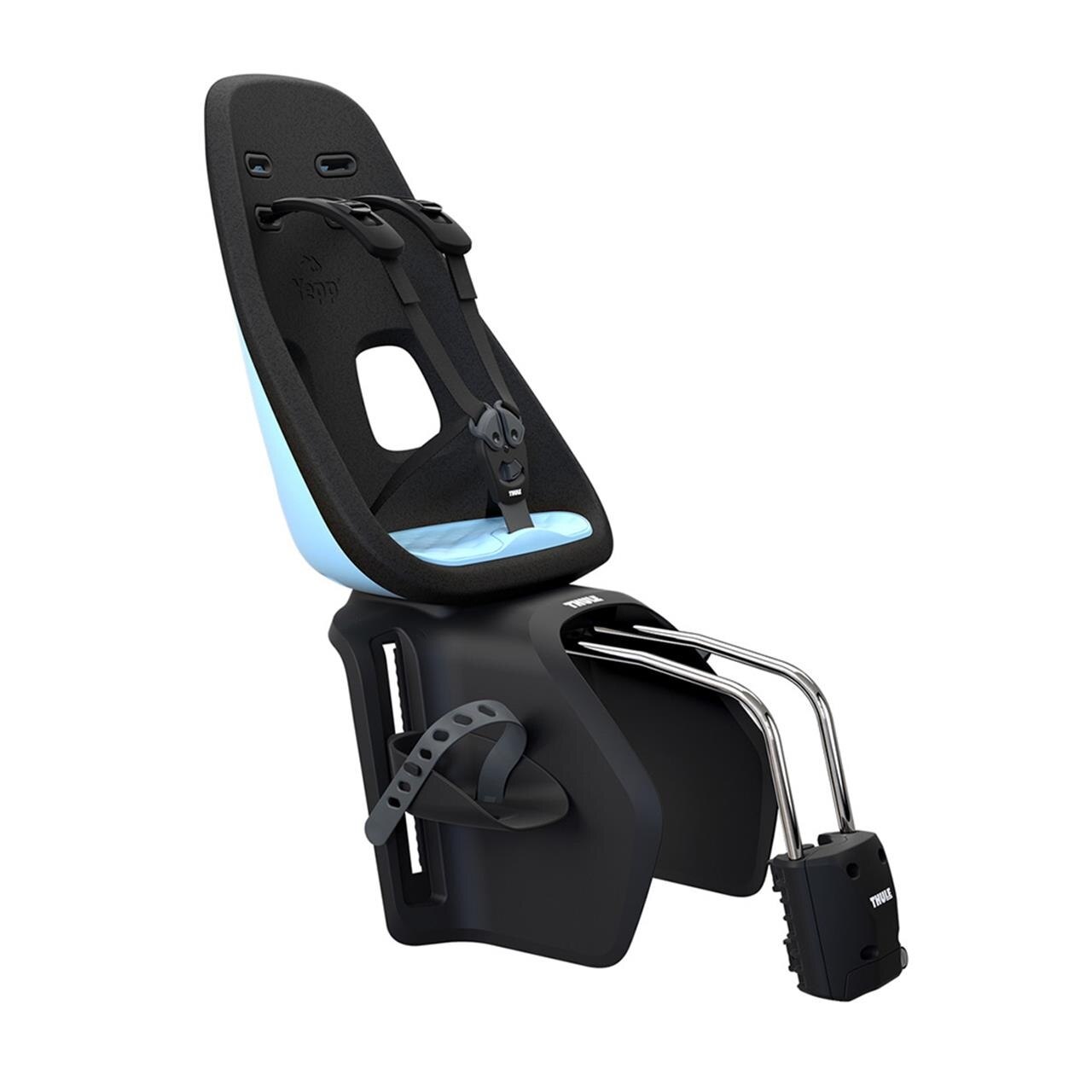 Scaun pentru copii, cu montare pe bicicleta in spate - Thule Yepp Nexxt FRAME Maxi Aquamarine