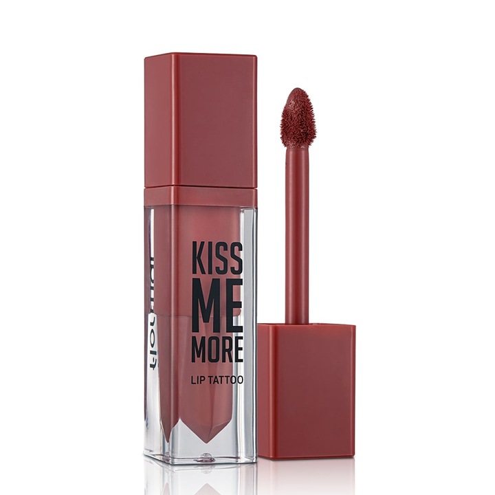 Дълготрайно течно матово червило Flormar, Kiss Me More Lip Tattoo, Assertive, 020
