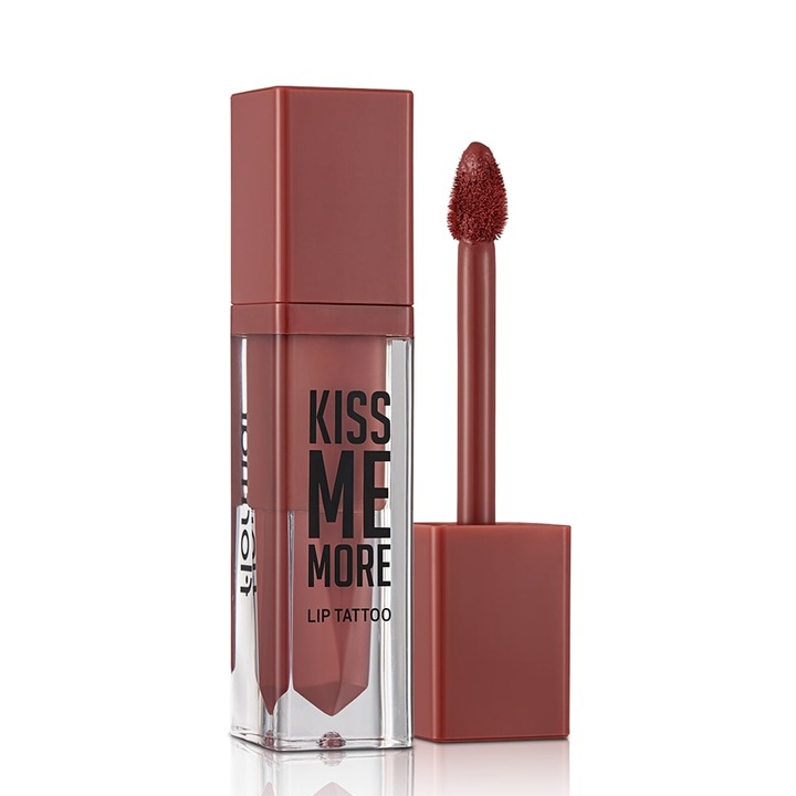 Дълготрайно течно матово червило Flormar, Kiss Me More Lip Tattoo, Perfection, 018
