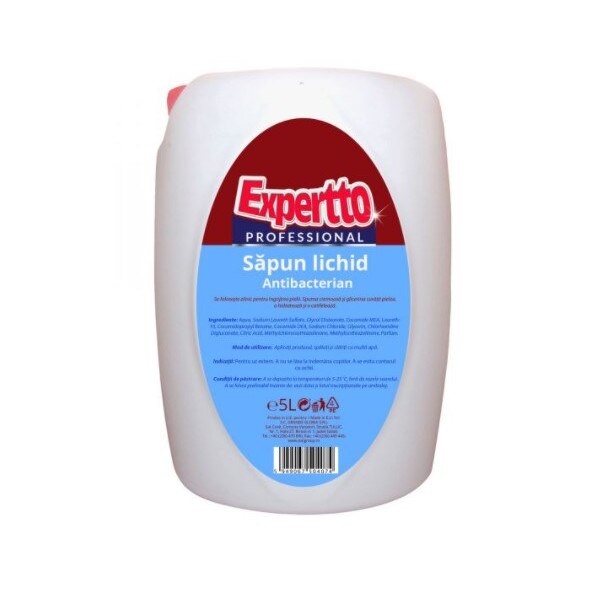 Sapun lichid, 5L, antibacterian, Expertto