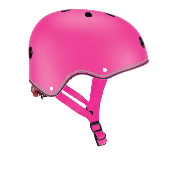 Защитна каска Globber Primo XS/S с розови светлини