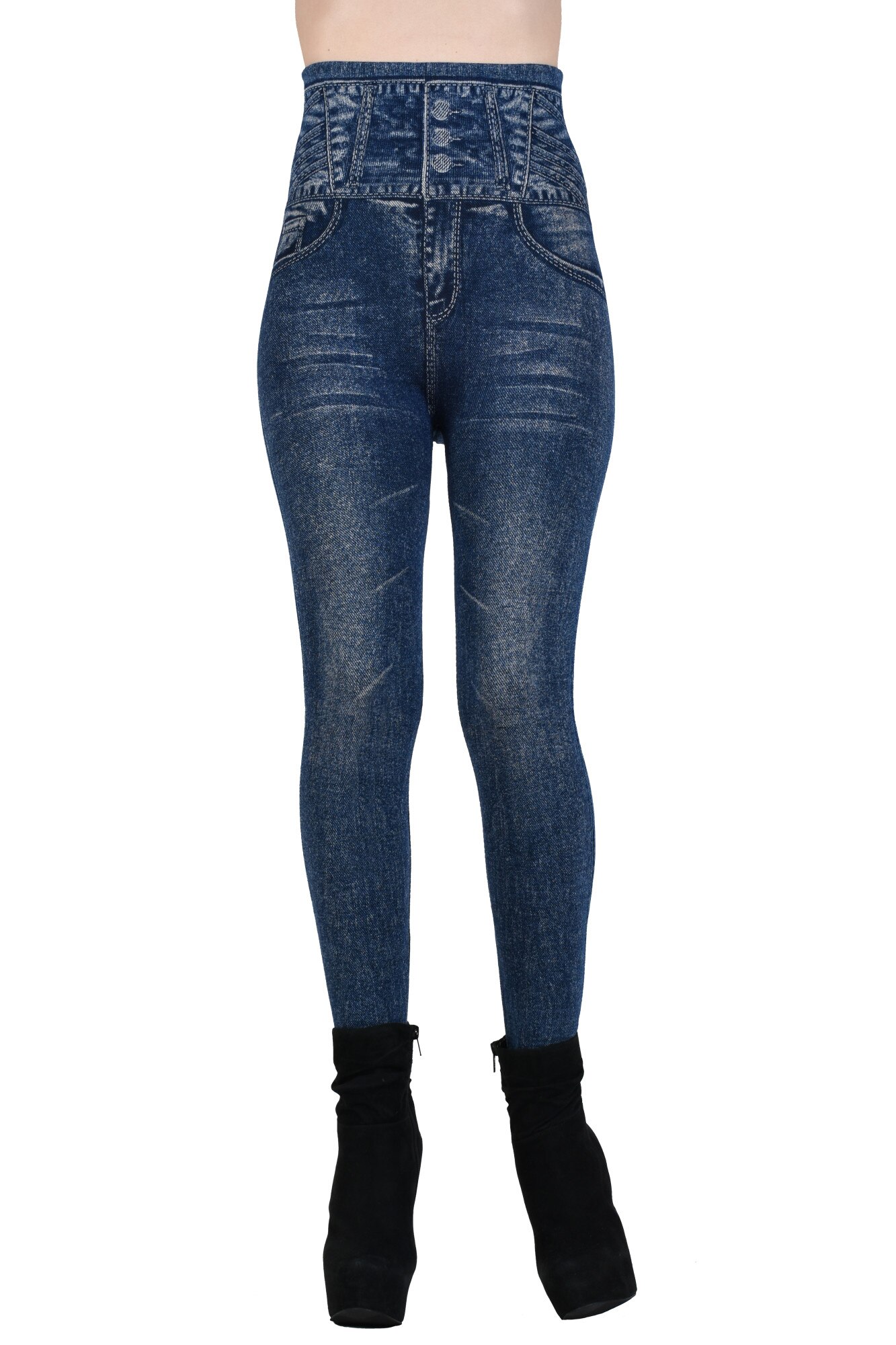 Colanti Blugi Modelatori B234, Albastru