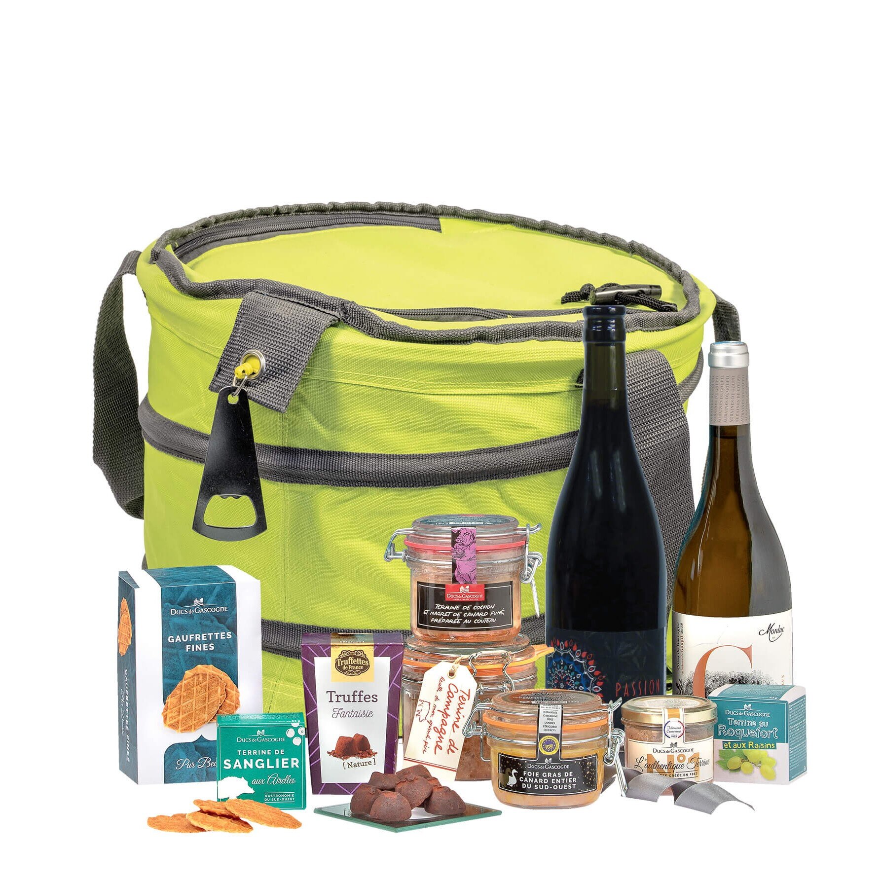 Cos Cadou Gastronomic Pause Française pentru orice ocazie Ducs de Gascogne 10 produse