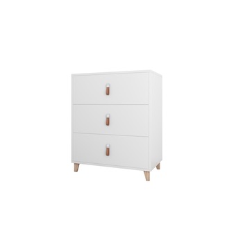 Comoda, Cb, Andrei 3S, Alba, 96x80x45 cm Comoda, Cb, Andrei 3S, Alba, 96x80x45 cm
