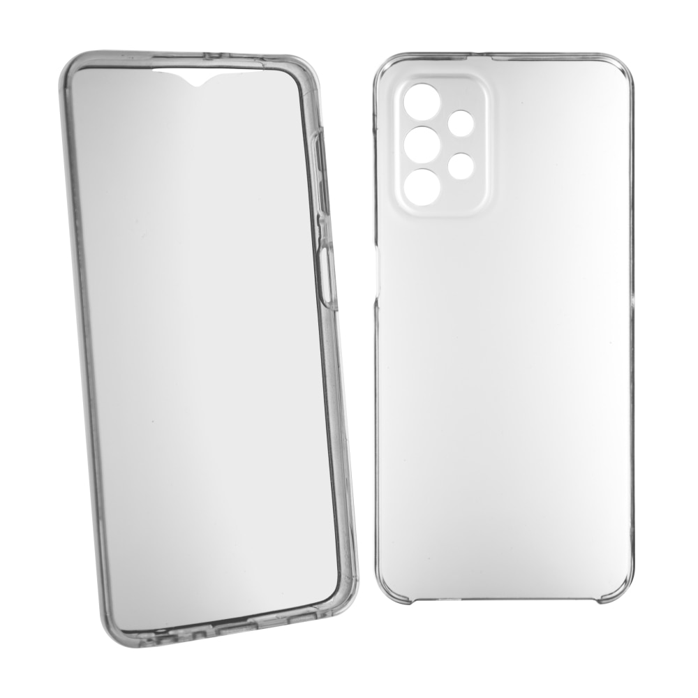 Husa 360° Premium Policarbonat/TPU pentru Samsung Galaxy A72, Transparent