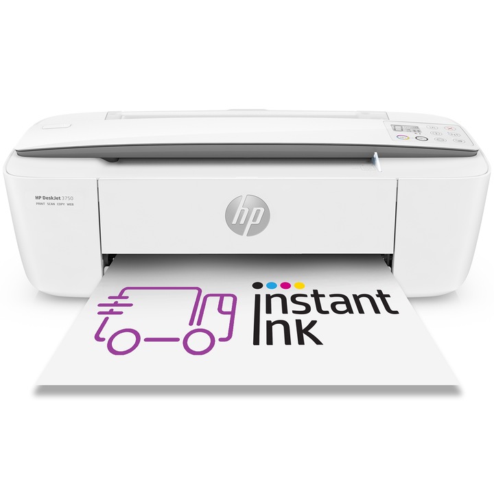HP DeskJet 3750 All-in-One nyomtató, színes, A4, Wi-Fi, Instant Ink ready (T8X12B)