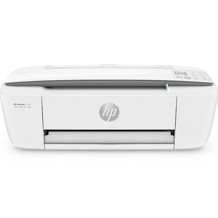 Мултифункционално мастиленоструйно цветно устройство HP DeskJet 3750 All-in-One, Съвместимост с Instant Ink, Wireless, A4