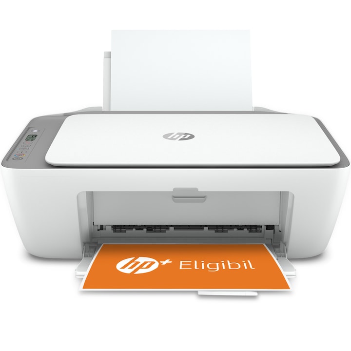 Multifunctional Inkjet color HP DeskJet 2720e All-in-One, Wireless, A4, gri, HP Plus, eligibil, Instant Ink