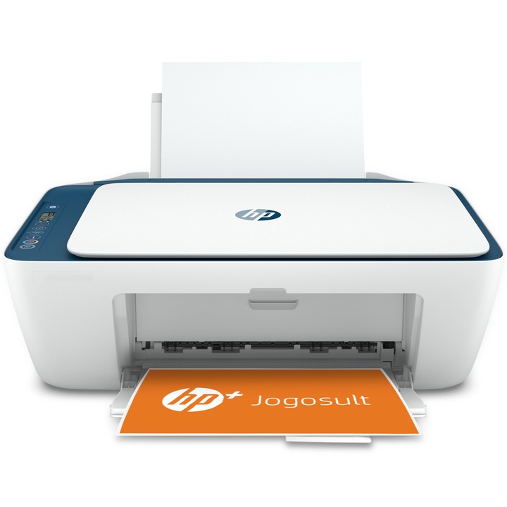 Мултифункционален мастиленоструен принтер, HP, DeskJet 2721E, A4, Wi-Fi, HP+, 6 месеца Instant Ink (26K68B)
