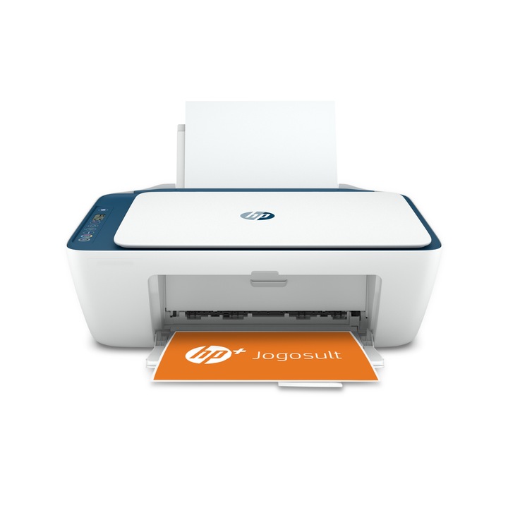 HP Deskjet 2721E multifunkciós tintasugaras nyomtató, wifi, A4, 4800x1200, indigókék, HP+ szolgáltatás, 6 hónap ingyenes Instant Ink