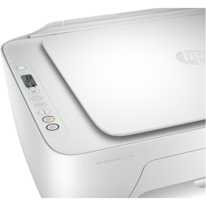 Multifunctional Inkjet color HP DeskJet 2710e All-in-One, Wireless, A4, HP Plus, eligibil, Instant Ink