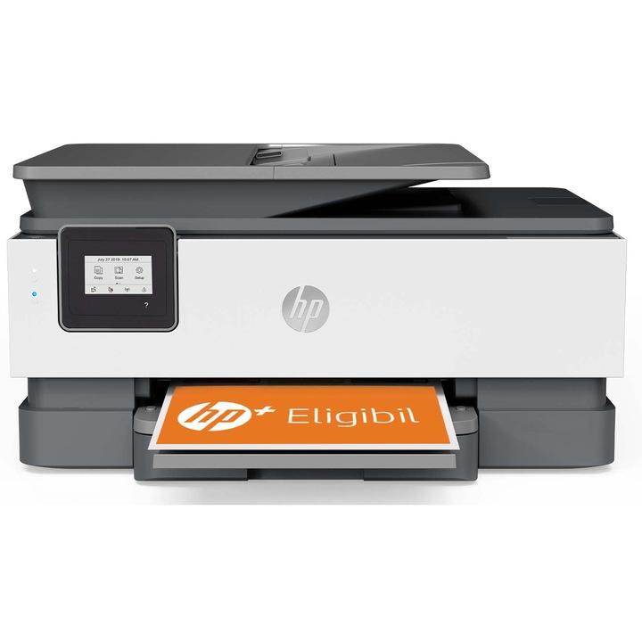 Multifunctional inkjet color HP OfficeJet 8012e All-in-One, Duplex, ADF, Wireless, A4, HP Plus, eligibil, Instant Ink