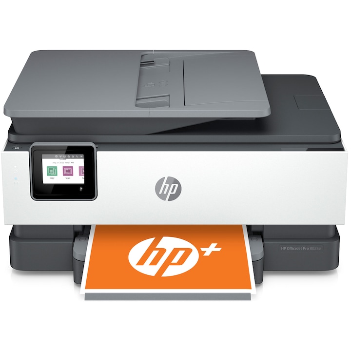 Мултифункционално мастиленоструйно цветно устройство HP OfficeJet 8012e All-in-One, Duplex, ADF, Wireless, A4, HP Plus, Instant Ink