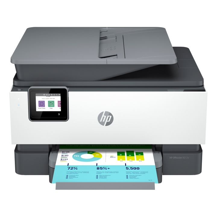 Мултифункционално мастиленоструйно цветно устройсвто HP OfficeJet Pro 9012e All-in-One, Wireless, A4, HP Plus, Instant Ink