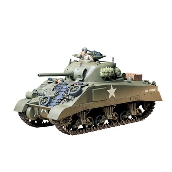 Kit de construit tanc M4 Sherman si 3 figurine 1:35 Kit de construit tanc M4 Sherman si 3 figurine 1:35