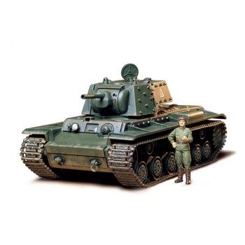 Kit de construit tanc KV-1B si 1 figurina 1:35 Kit de construit tanc KV-1B si 1 figurina 1:35