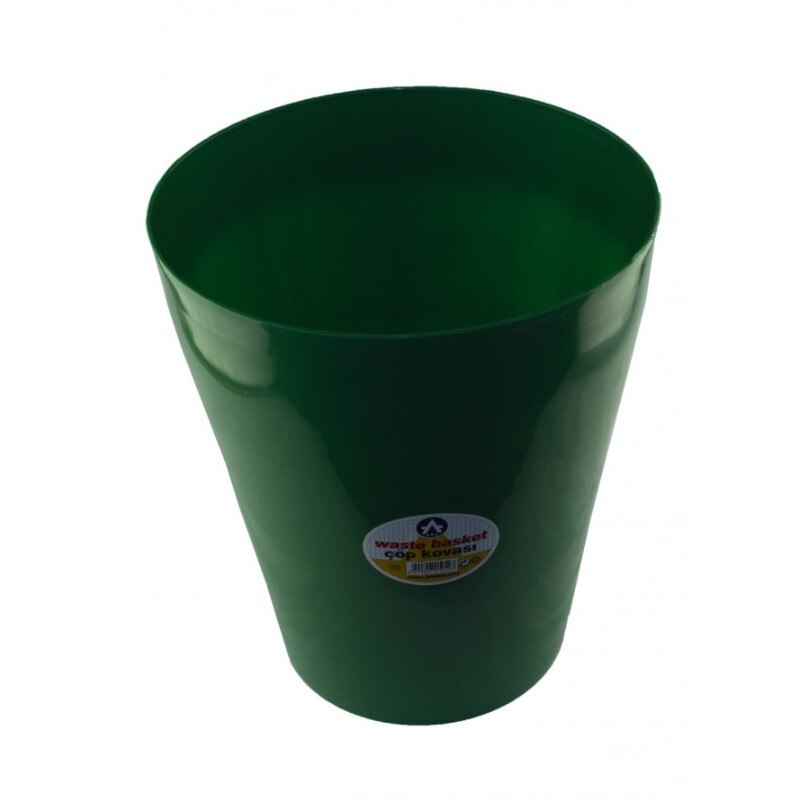 Cos birou plastic 10 L Ark, verde