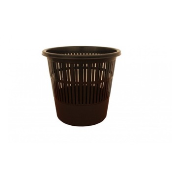 Cos birou plastic 11 L Ark, negru Cos birou plastic 11 L Ark, negru