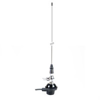antena vhf lemm europ 14 at28 pentru taxi 144-170 mhz cu fluture lungime 58 cm castig 2db 300w montura fixa cablu rg58 4m fabricat in italia imagen 2_0_
0