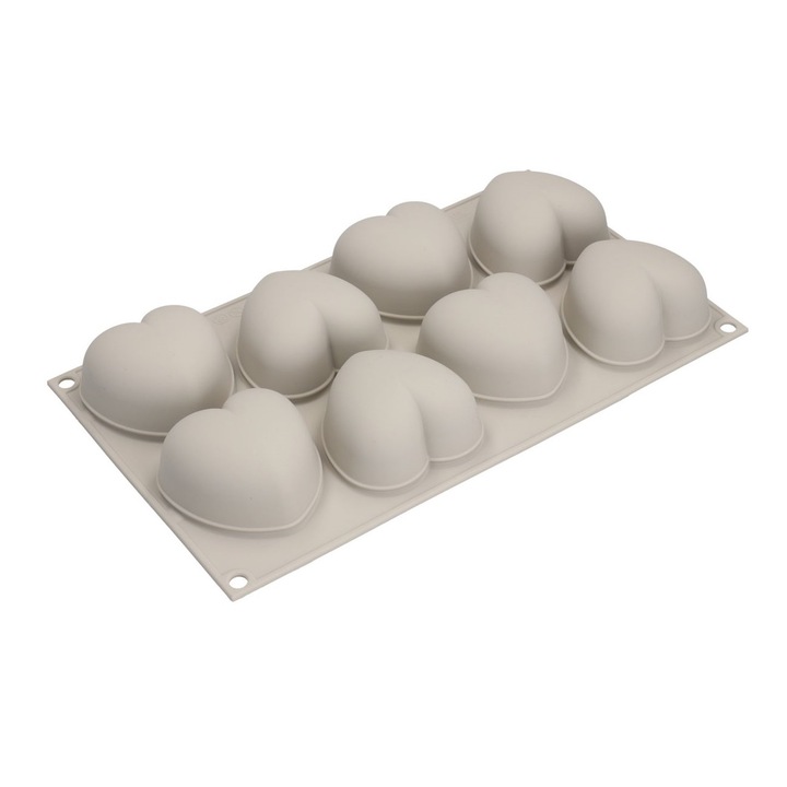 Forma silicon inima 3D Mini Cuoricino 6.3 cm, Silikomart