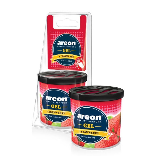 Odorizant auto Areon Gel Can Strawberry