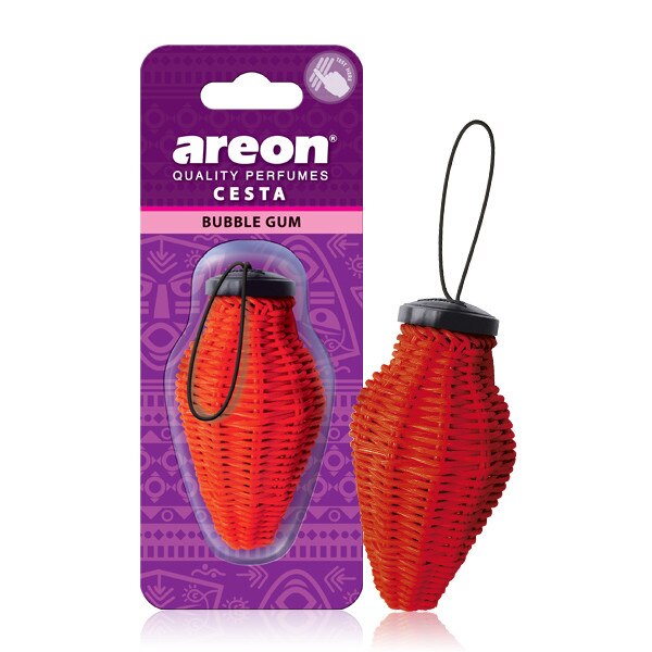 Odorizant auto Areon Cesta Bubble Gum