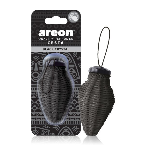 Odorizant auto Areon Cesta Black Crystal