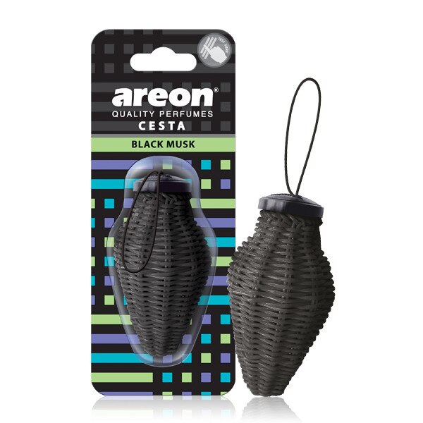 Odorizant auto Areon Cesta Black Musk