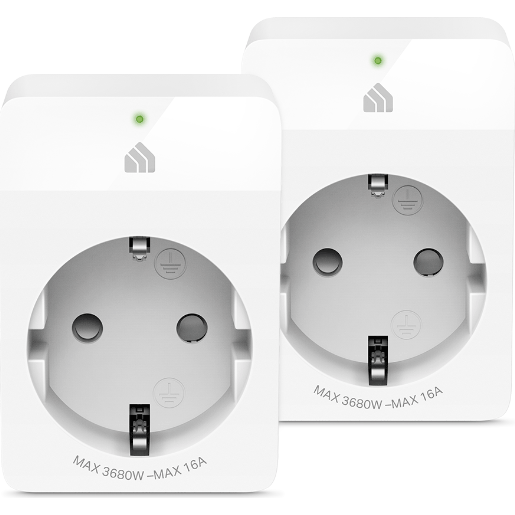 Priza Wi-Fi TP-Link KP105P2 Slim Smart, 2-Pack
