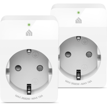 Priza Wi-Fi TP-Link KP105P2 Slim Smart, 2-Pack Priza Wi-Fi TP-Link KP105P2 Slim Smart, 2-Pack