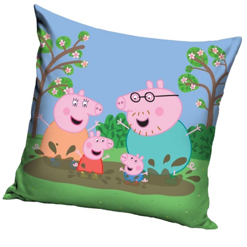 Perna Peppa Pig Family 40x40cm, Multicolor