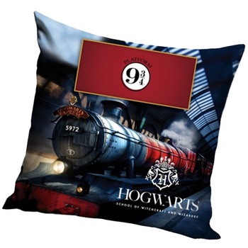 Perna Harry Potter Hogwarts Express 40x40cm, Multicolor Perna Harry Potter Hogwarts Express 40x40cm, Multicolor