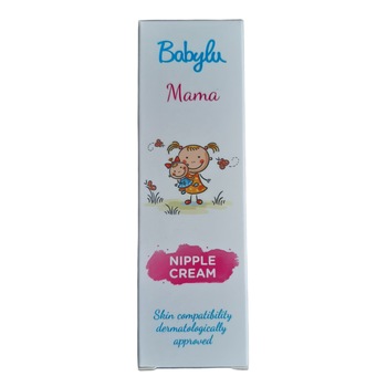 Crema protectie mameloane cu Lanolina, Babylu Mama, 30ml Crema protectie mameloane cu Lanolina, Babylu Mama, 30ml