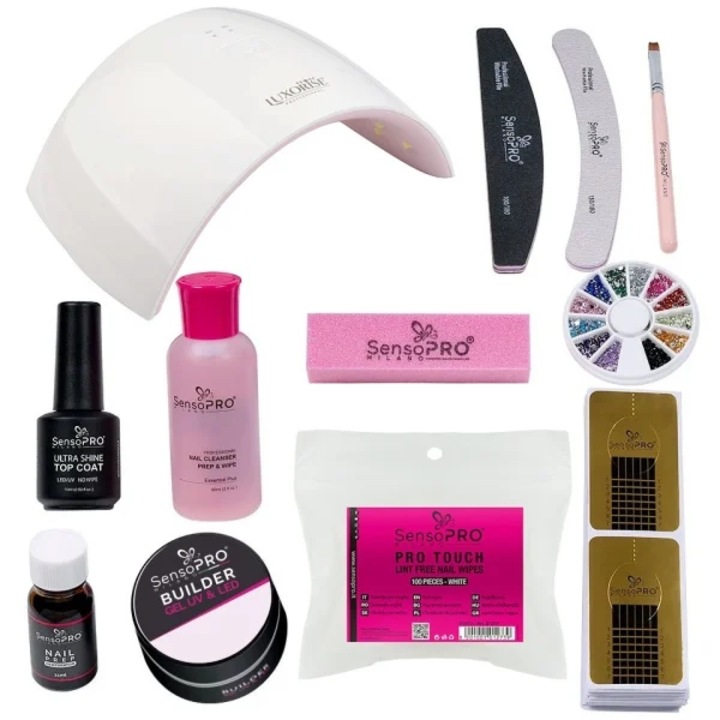 Kit Unghii Gel Incepatori SensoPRO Milano - Promotie #01