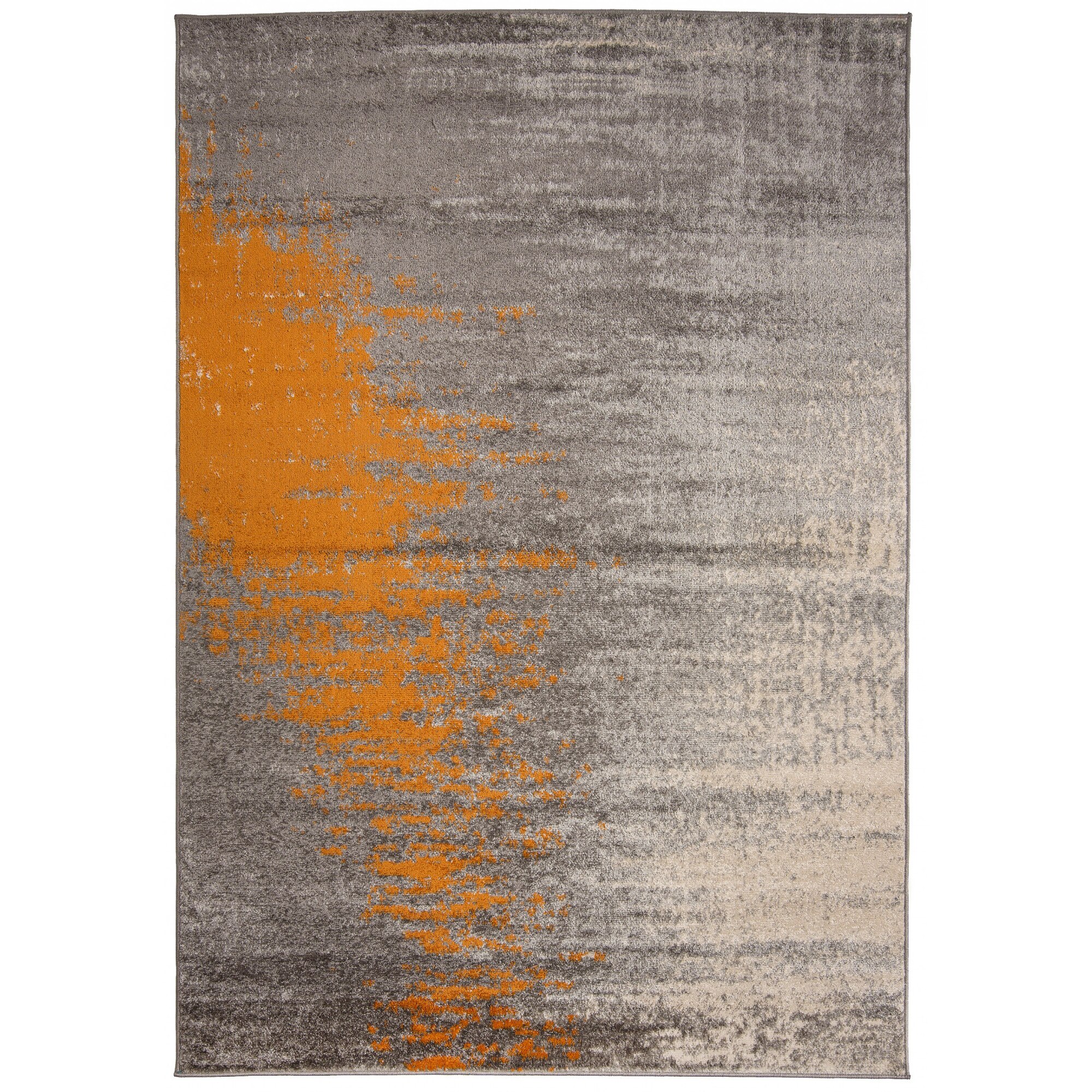 Covor Spring Modern Abstract Colors Soft Chemex H170A portocale 80x150