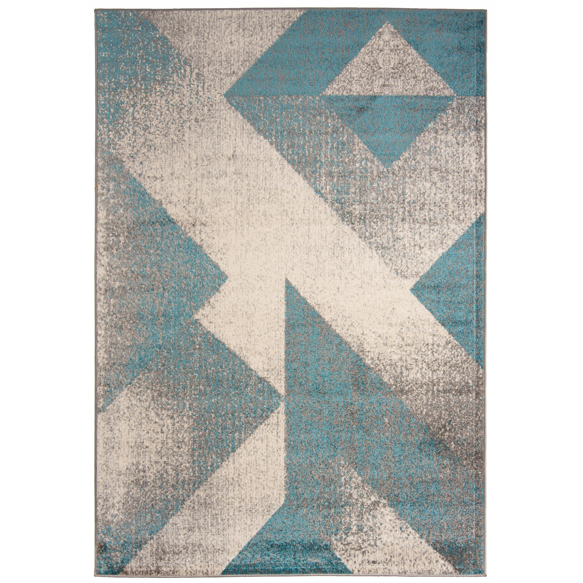 Covor Spring Modern Abstract Colors Soft Chemex H173A DARK TURQUOIS verde 160x230