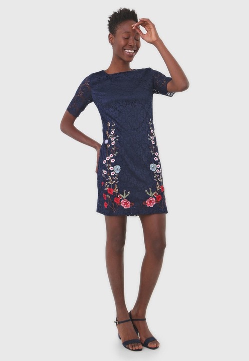 Rochie Desigual 18swvwx7, Bleumarin, XS