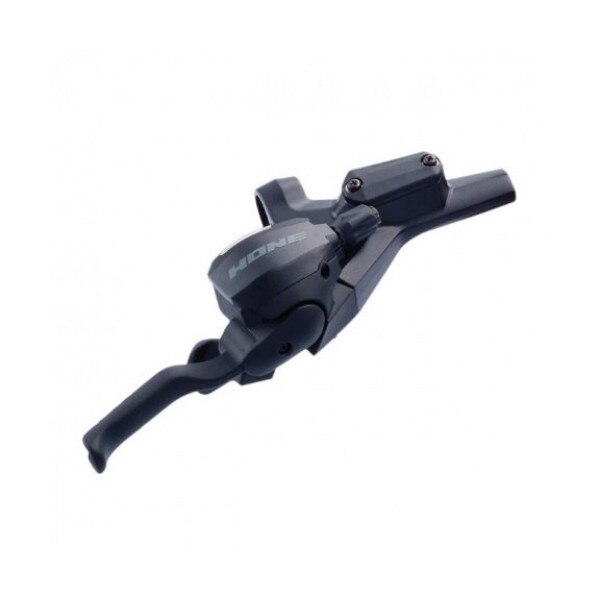 Maneta schimbator/frana Shimano Hone St-M600, stanga 3 viteze, hidraulica, cablu de schimbator 1800mm, ogd, culoare negru