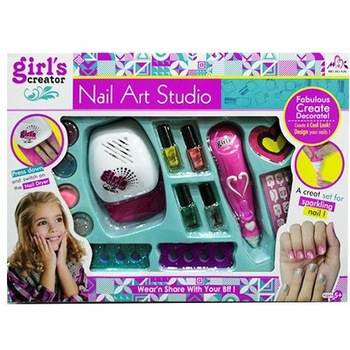 Set manichiura copii 14 piese - Nail Art Studio Set manichiura copii 14 piese - Nail Art Studio