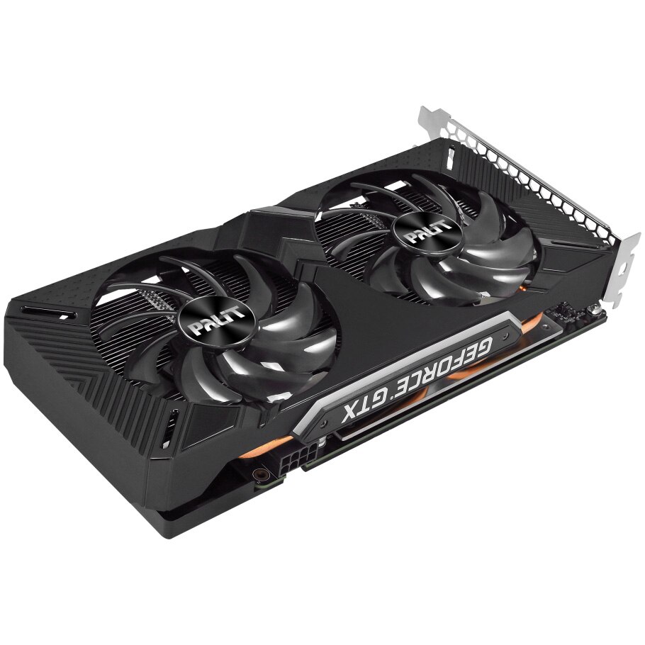Placa video Palit GeForce® GTX 1660 SUPER GP OC, 6GB GDDR6, 192