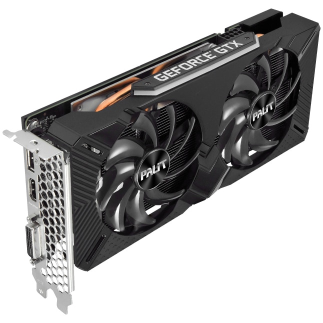 Placa video Palit GeForce® GTX 1660 SUPER GP OC, 6GB GDDR6, 192