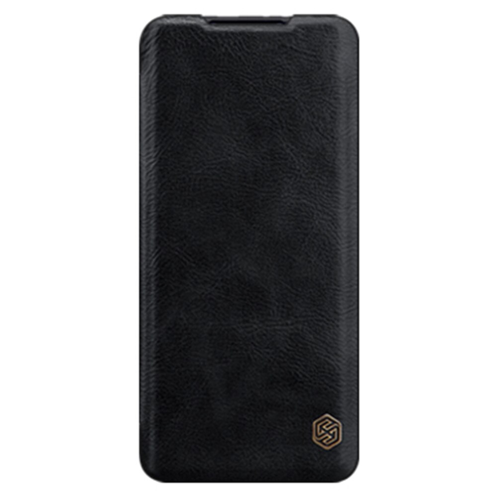Carcasa din piele Nillkin, compatibila Xiaomi Poco M3, Negru