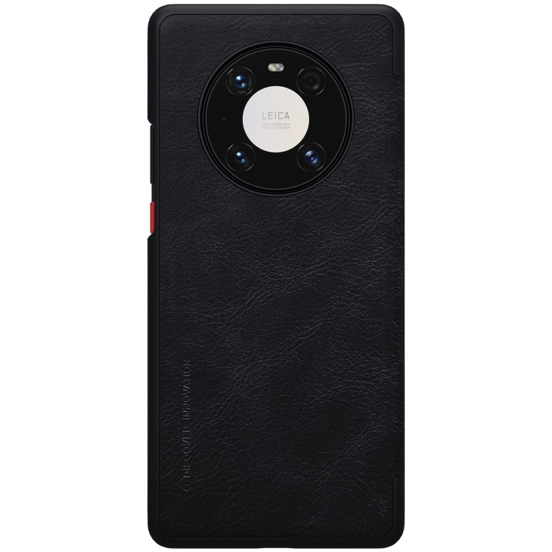 Husa de protectie Nillkin Qin Leather Case compatibila cu Huawei Mate 40 Pro Black